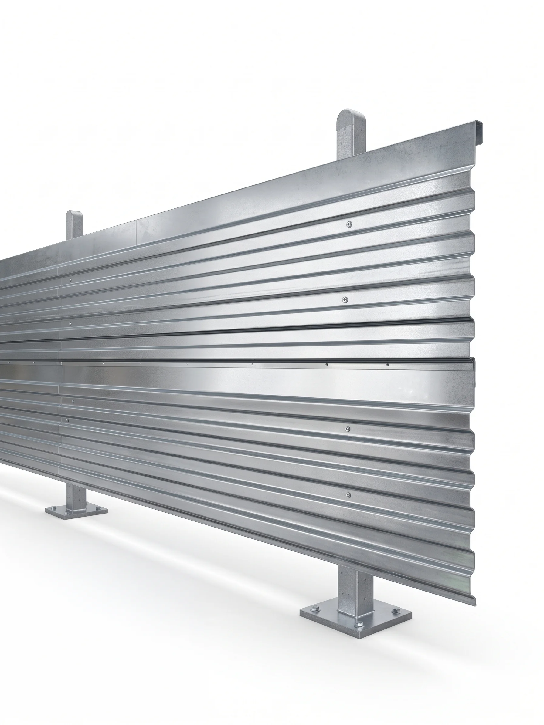 Tapume Metálico — container cercamento em aço galvanizado